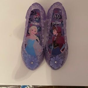 Frozen light up shoes girls size 11